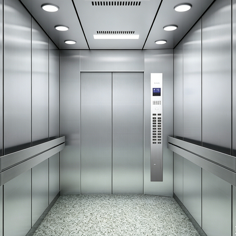 Lift Penumpang Medis Standar dengan Lantai PVC
